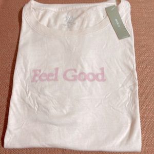 2/$10 NWT J CREW Feel Good Tee